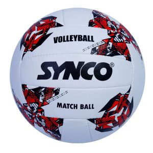 Voleibol SYNCO - Blanco y rojo | Color Mikasa | Tama?o 4