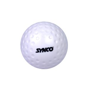 Pelota de hockey Synco - Juego de 1 blanca