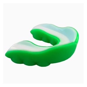 Protector bucal/protector de enc?as con sabor Synco: para boxeo, hockey, judo, karate, artes marciales y todos los deportes de contacto | colores surtidos (gel doble, senior)