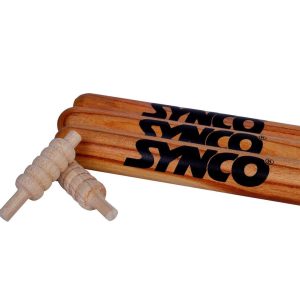Alternative view of Juego de wickets de madera SYNCO para j?venes y adultos (3 wickets de madera, 2 bails).