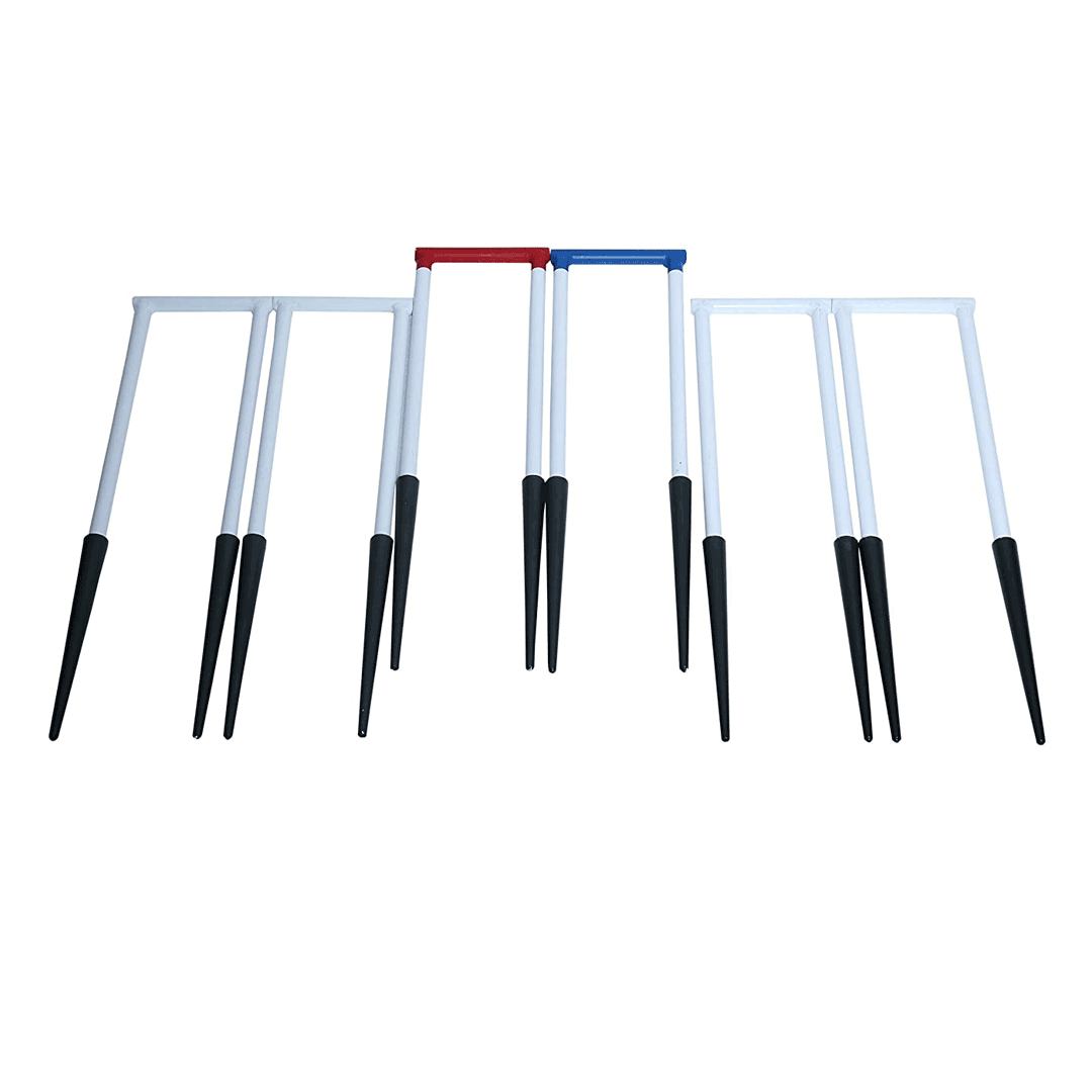 Juego de croquet Synco Croquet Sport Elite para 6 jugadores, juego Elite con bolas de croquet y accesorios (38 pulgadas), perfecto para c?sped, patios traseros, parques y jardines para divertirse, fiestas y juegos en familia. - Imagen 8
