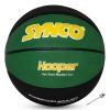 Bal?n de baloncesto para hombre Synco Hooper Series (talla 7) Verde-Negro