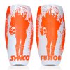 Espinilleras Synco Fusion para f?tbol | Espinilleras profesionales deslizantes | Talla mediana