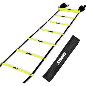 Escalera de velocidad Synco Agility - Ajustable (4 m) Amarilla