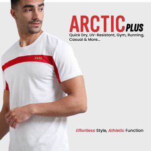 Alternative view of Camiseta deportiva Synco Arctic Plus para hombre (blanca)
