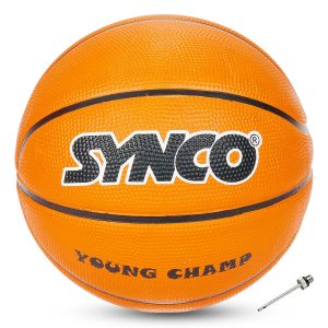 Bal?n de baloncesto Synco Young Champ (talla 3) Naranja