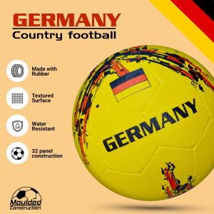 Alternative view of Bal?n de f?tbol Synco Country Flag - Alemania (tama?o 5)