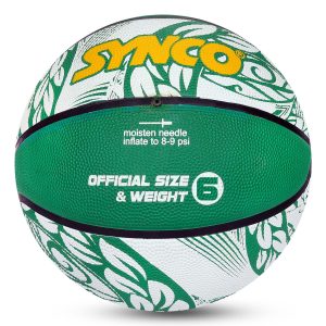 Alternative view of Bal?n de baloncesto Synco Culture (tama?o 6) Verde y blanco
