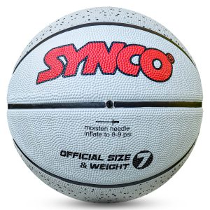 Alternative view of Bal?n de baloncesto para hombre Synco Culture Series (talla 7) Gris-blanco