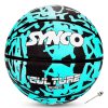 Bal?n de baloncesto Synco Culture (tama?o 5) azul-negro