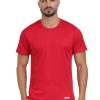 Camiseta deportiva Synco Flo Fit para hombre (roja) - Ropa deportiva y de actividad f?sica