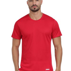 Camiseta deportiva Synco Flo Fit para hombre (roja) - Ropa deportiva y de actividad f?sica