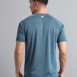 Alternative view of Camiseta deportiva Synco Fusion para hombre (azul): ideal para correr y para el gimnasio
