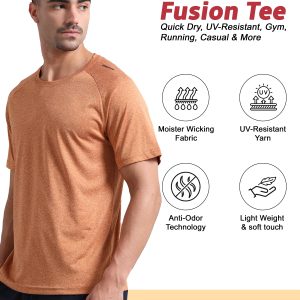 Alternative view of Camiseta deportiva Synco Fusion para hombre (?xido) - Ideal para correr y para el gimnasio