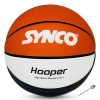 Bal?n de baloncesto Synco Hooper (tama?o 6) rojo y blanco