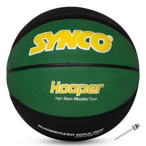 Bal?n de baloncesto Synco Hooper (tama?o 6) verde y negro