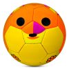 Bal?n de f?tbol Synco Kids | Material de PVC blando con cara de zorro | Para jugar en interiores y exteriores | Tama?o 3