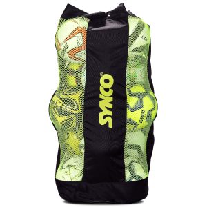 Bolsa deportiva grande para transportar pelotas Synco (XL) Negro/Azul