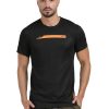 Camiseta deportiva Synco Luxe Performance para hombre (negra)