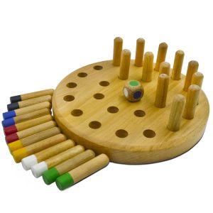 Alternative view of Juego de madera para emparejar colores Synco Memory Match Stick | Acabado liso | Juego de memoria para estimular el cerebro de ni?os y adultos