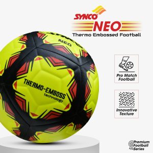 Alternative view of Bal?n de f?tbol Synco Neo Embossed | Bal?n de partido profesional | Cosido a m?quina con TPU | Tama?o 5