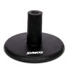 Base de goma Synco para poste con puntas (1,5 kg) Negro