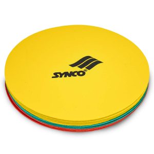 Marcadores de goma Synco Spot de 8 pulgadas (juego de 10) Multicolor
