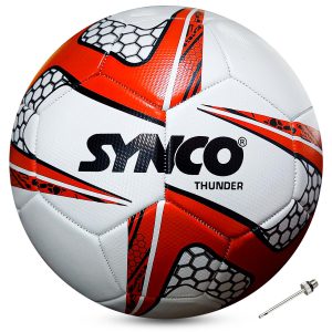 Bal?n de f?tbol Synco Thunder | Bal?n de f?tbol Pro Trainer | Cosido a m?quina con PVC | Bal?n de f?tbol tama?o 5