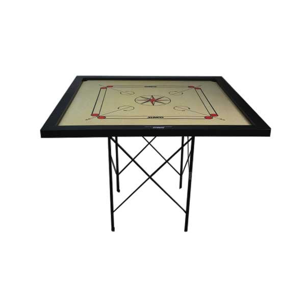Soporte para tablero de carrom Synco de 3 pies para todos los tama?os de carrom, plegable - Imagen 4