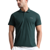 Camiseta polo Synco Zen para hombre (verde)
