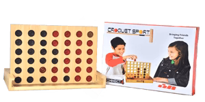 Connect 4 plegable con caja de embalaje (SS031)