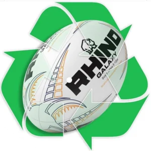 Bal?n de rugby de caucho reciclado