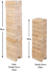 Juego de torre Madera de pino