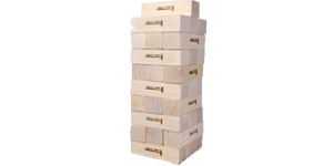 Juego de torre de madera dura (SS027)